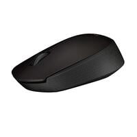 Logitech B170 Wireless Mouse, 2.4 GHz with USB Nano Receiver, Optical Tracking, 12-Months Battery Life, Ambidextrous, PC/Mac/Laptop - Black Logitech B170 Wireless Mouse, 2.4 GHz with USB Nano Receiver, Optical Tracking, 12-Months Battery Life, Ambidextrous, PC/Mac/Laptop - Black