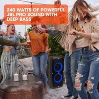 JBL PartyBox 310 by Harman 240 Watt Truly Wireless Bluetooth Portable Speaker (Black) JBL PartyBox 310 by Harman 240 Watt Truly Wireless Bluetooth Portable Speaker (Black)